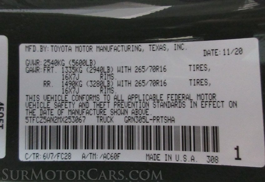 2021 Toyota Tacoma - Image 81