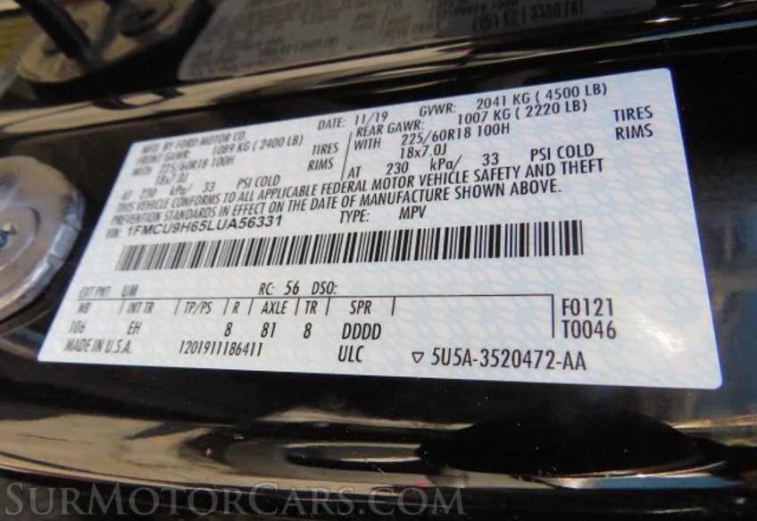 2020 Ford Escape - Image 48