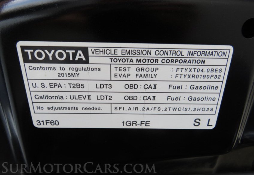 2015 Toyota 4Runner - Image 61