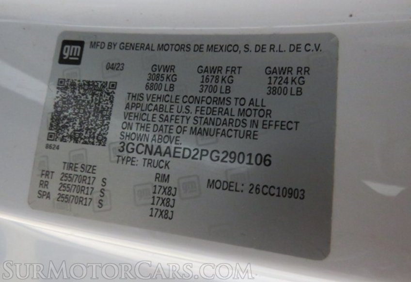 2023 Chevrolet Silverado 1500 - Image 38