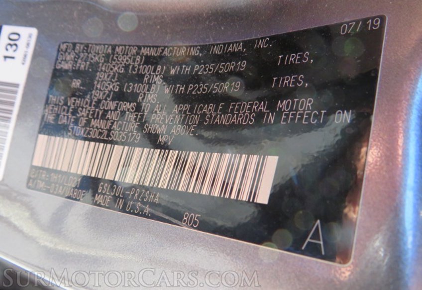 2020 Toyota Sienna - Image 49