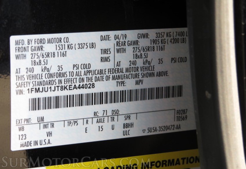 2019 Ford Expedition - Image 21