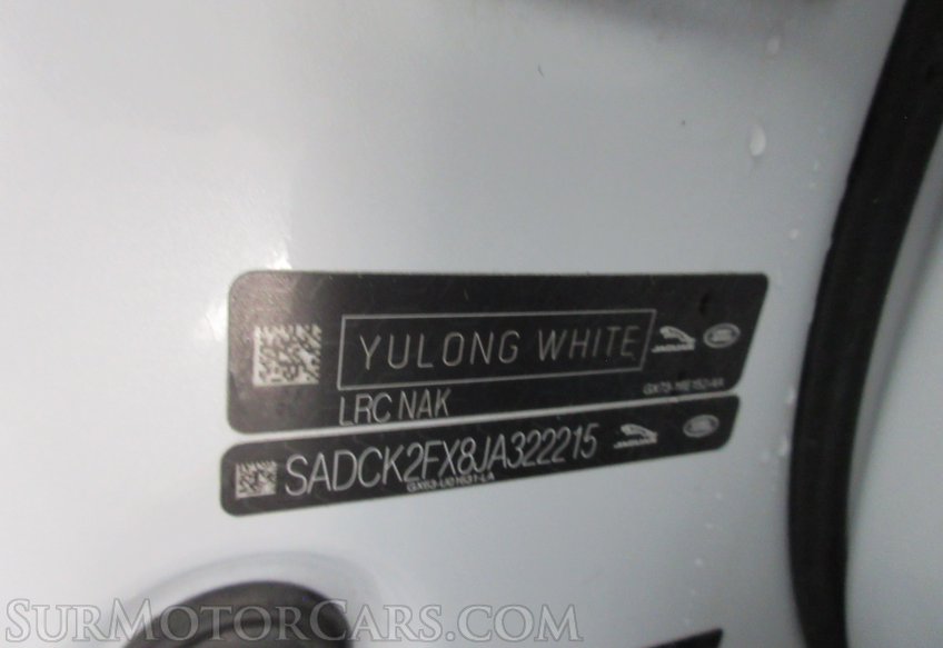 2018 Jaguar F-PACE - Image 74