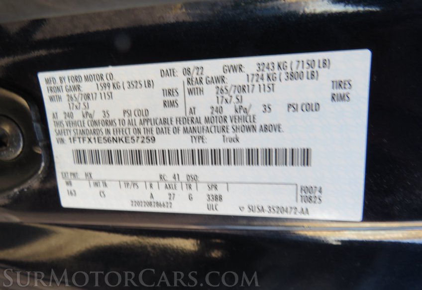 2022 Ford F-150 - Image 63