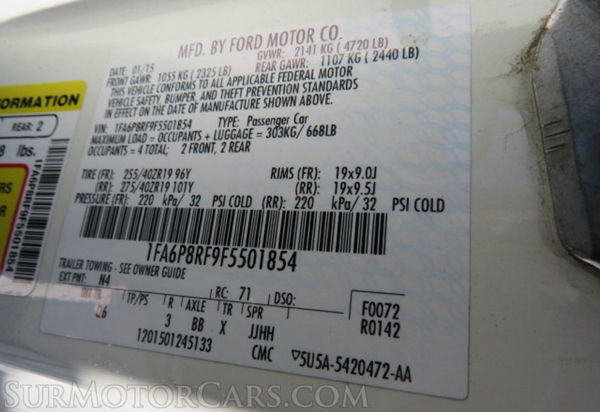 2015 Ford Mustang - Image 49