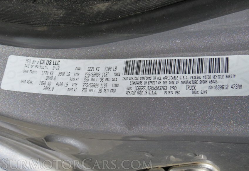 2019 Ram 1500 - Image 56