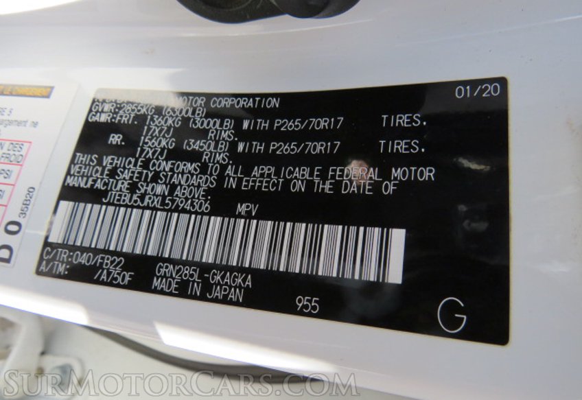 2020 Toyota 4Runner - Image 49