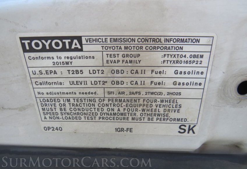 2015 Toyota Tacoma - Image 51