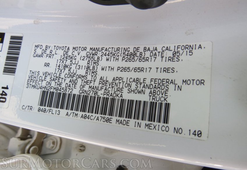 2015 Toyota Tacoma - Image 50