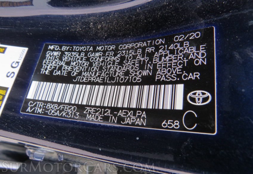 2020 Toyota Corolla - Image 47