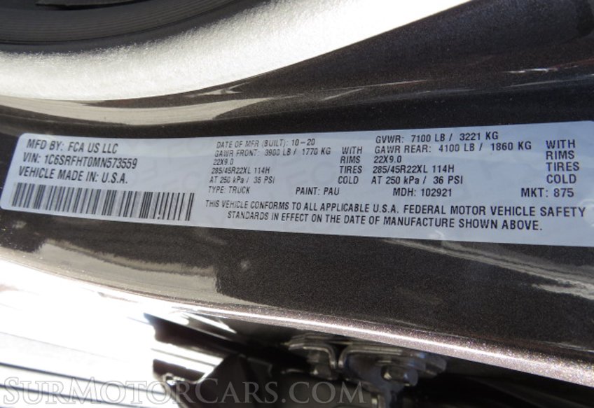 2021 Ram 1500 - Image 61