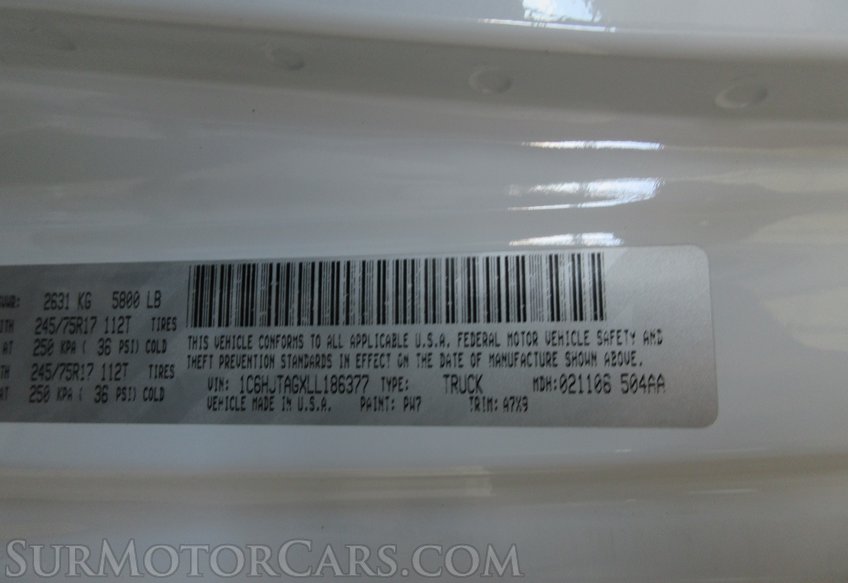 2020 Jeep Gladiator - Image 69