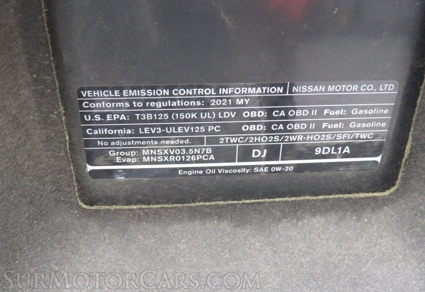 2021 Nissan Maxima - Image 62