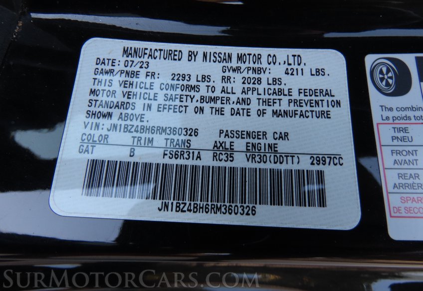 2024 Nissan Z Performance - Image 44