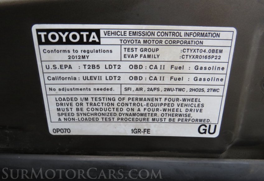 2012 Toyota Tacoma - Image 41