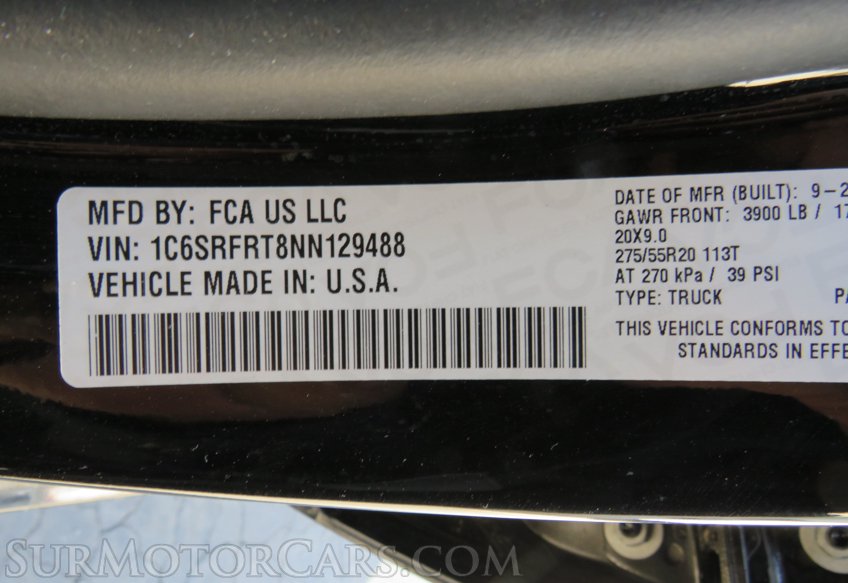 2022 Ram 1500 - Image 72