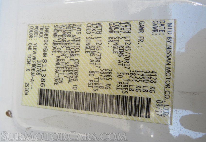 2017 Nissan NV Cargo - Image 42