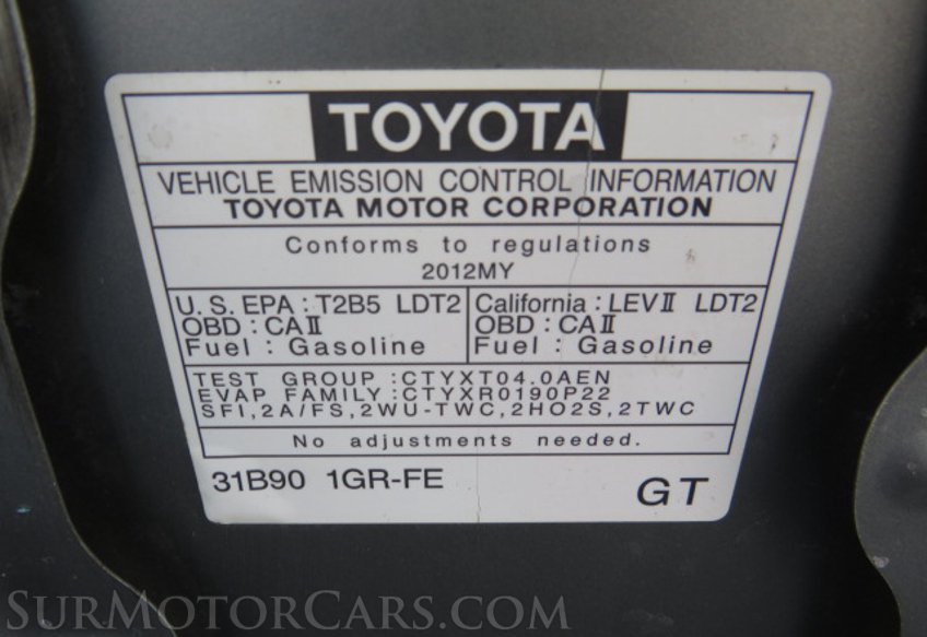 2012 Toyota FJ Cruiser - Image 42