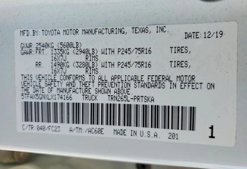 2020 Toyota Tacoma SR5 - Photo 11