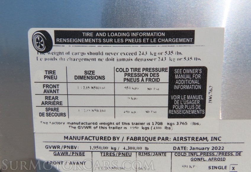 2022 Airstream TRAILER Basecamp - Image 69