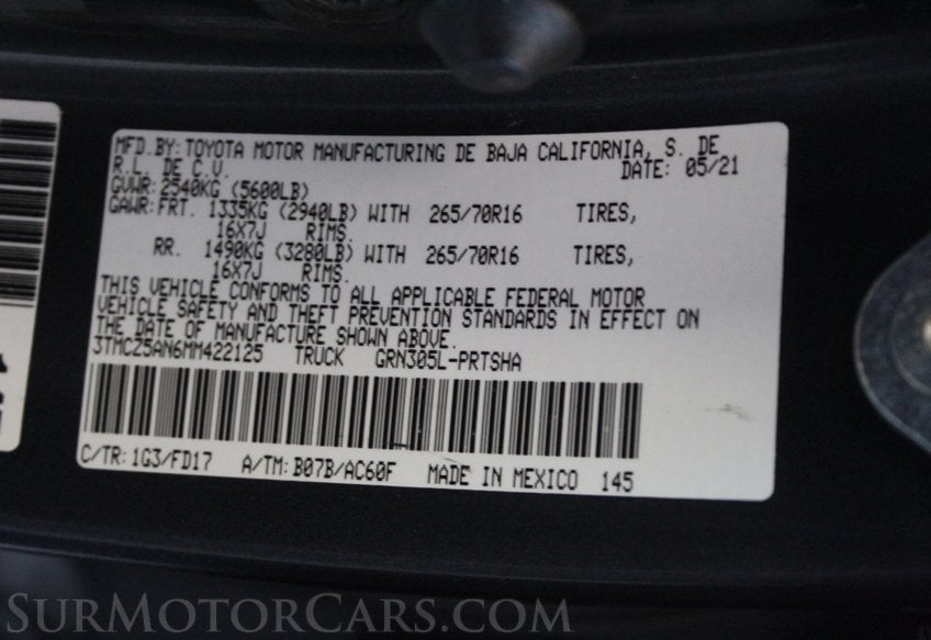 2021 Toyota Tacoma TRD Off-Road - Image 45