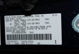 2022 Toyota Tundra 4x4 SR5 - Image 57