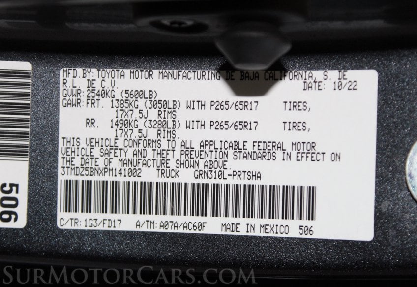 2023 Toyota Tacoma TRD Sport - Image 42