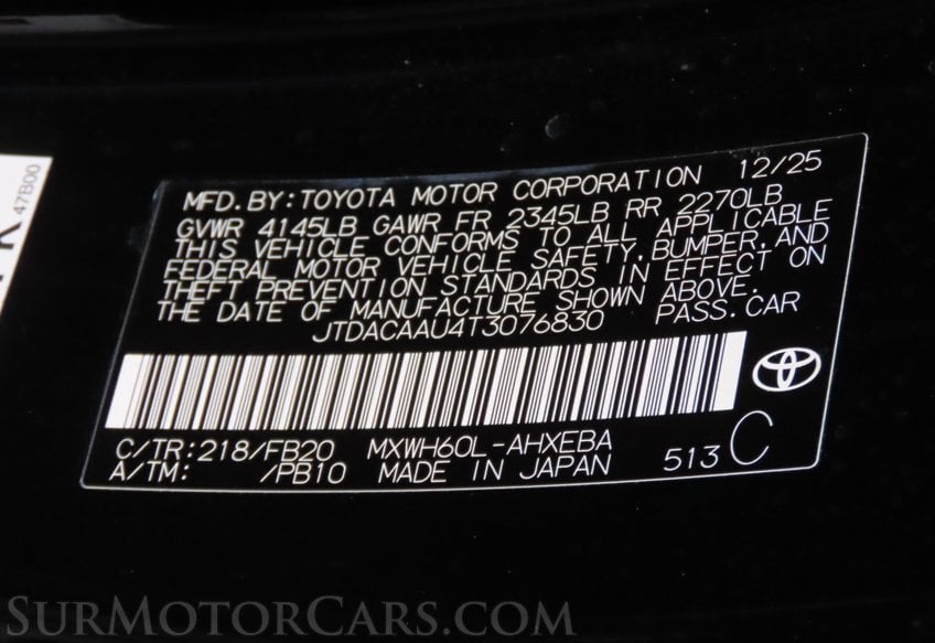 2026 Toyota Prius LE - Image 53