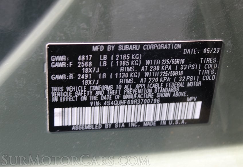 2024 Subaru Crosstrek AWD Sport - Image 68