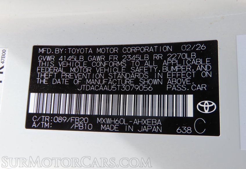 2026 Toyota Prius LE - Image 48