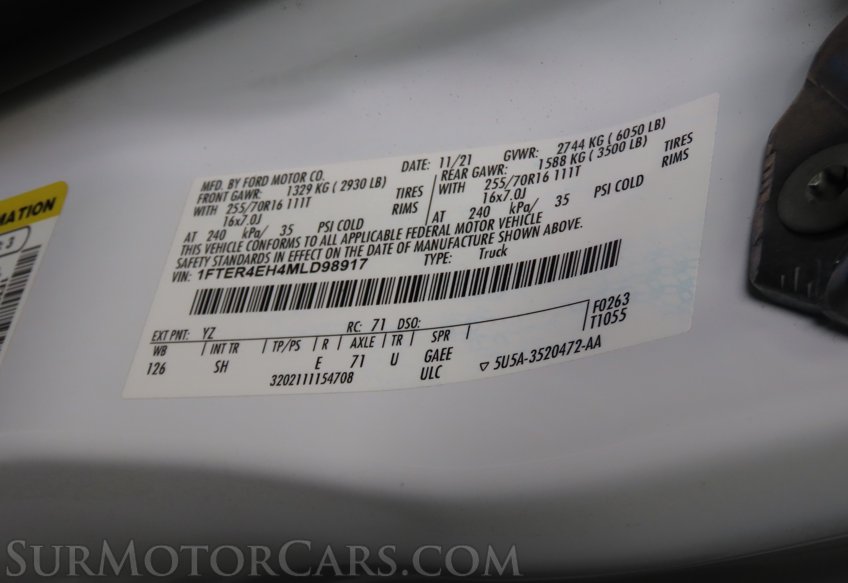 2021 Ford Ranger XL - Image 40