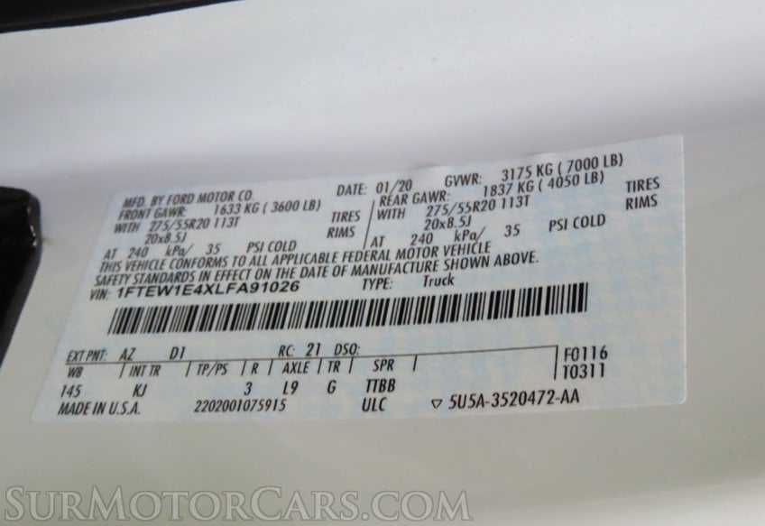 2020 Ford F-150 King Ranch - Image 62