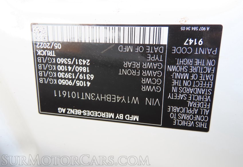 2022 Mercedes-Benz Sprinter - Image 32