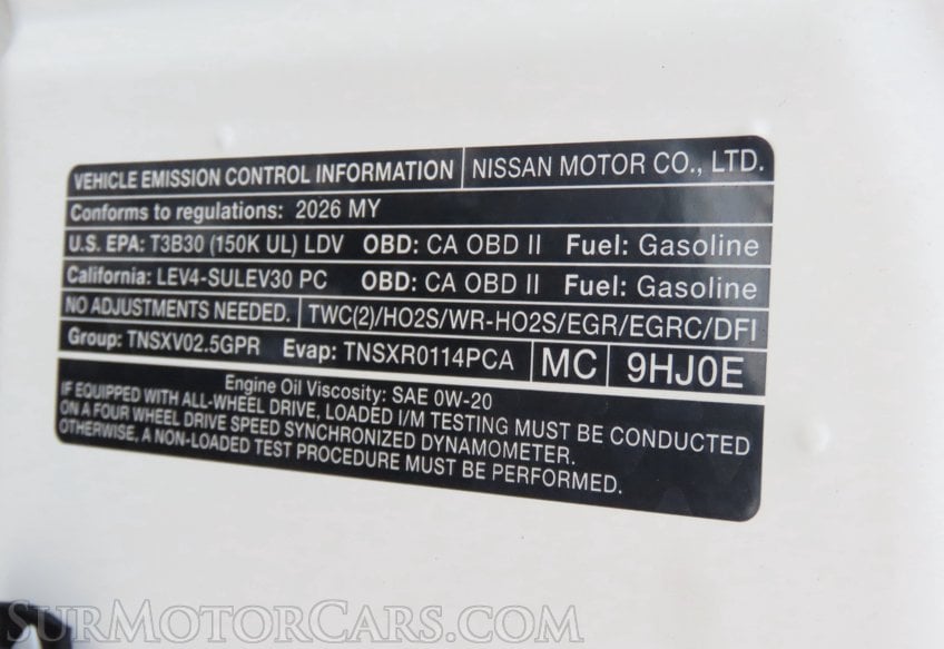 2026 Nissan Altima SV - Image 39