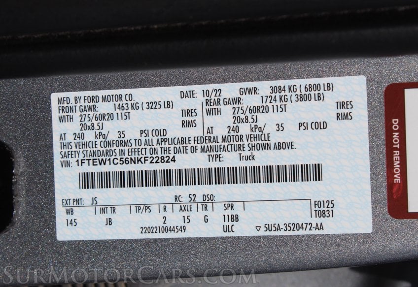 2022 Ford F-150 STX - Image 66