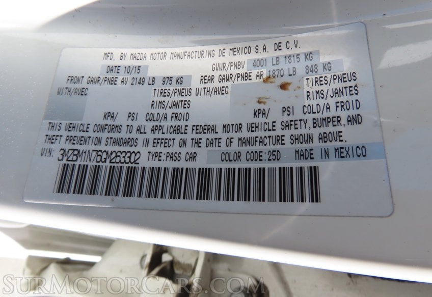 2016 Mazda Mazda3 i Grand Touring - Image 54