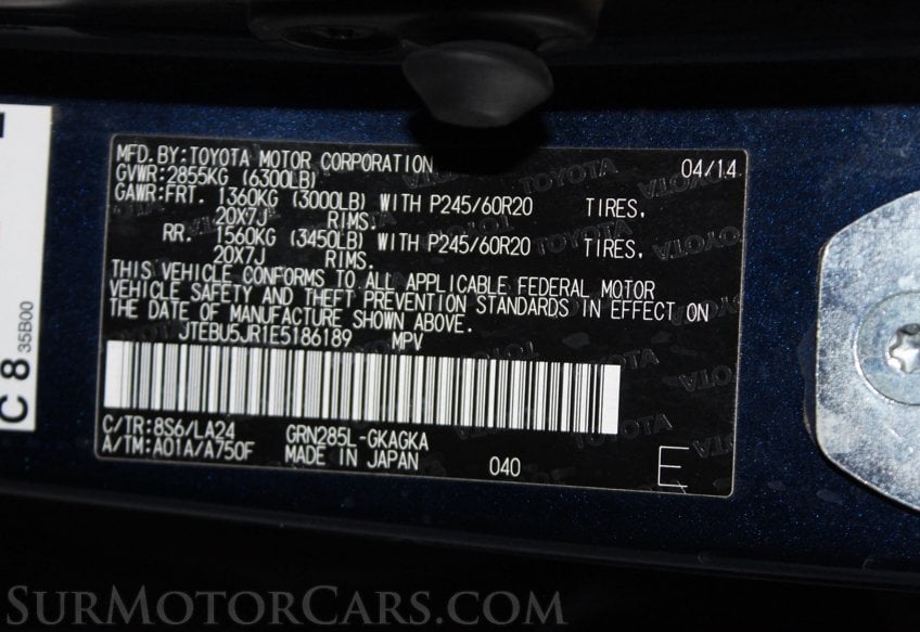 2014 Toyota 4Runner AWD Limited - Image 68