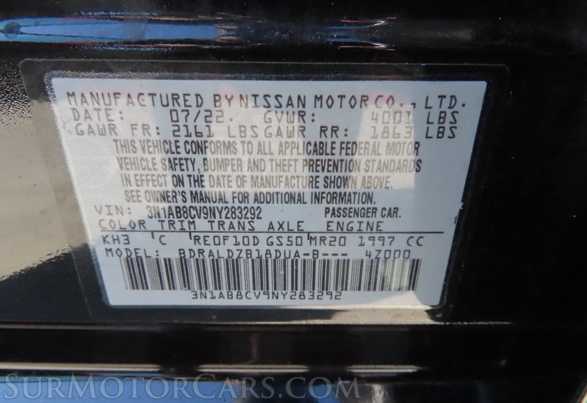 2022 Nissan Sentra SV - Image 33