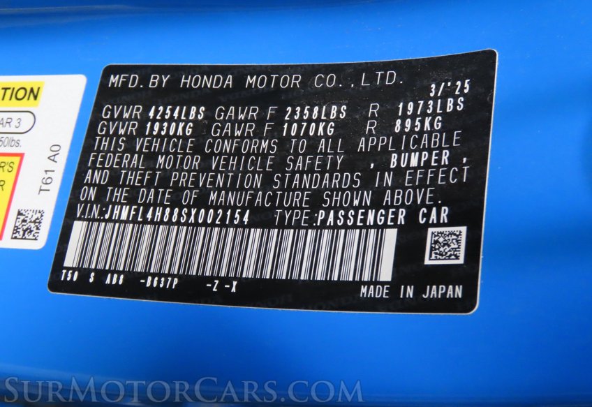 2025 Honda Civic Hybrid Sport - Image 50