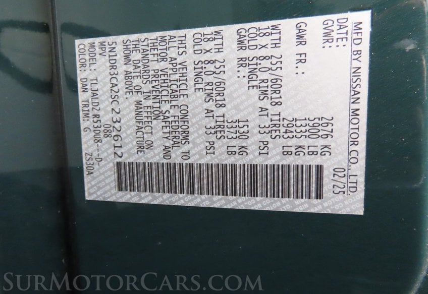 2025 Nissan Pathfinder SL - Image 54