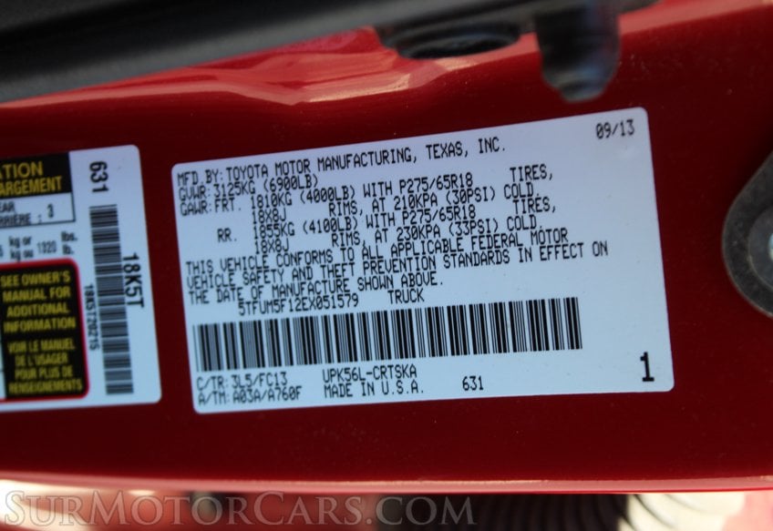 2014 Toyota Tundra - Image 75
