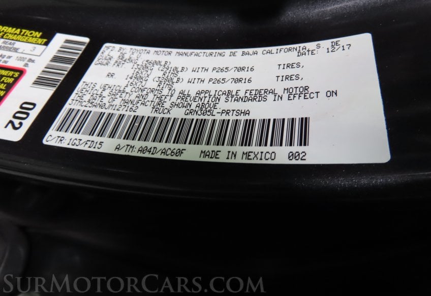 2018 Toyota Tacoma TRD Off-Road - Image 51