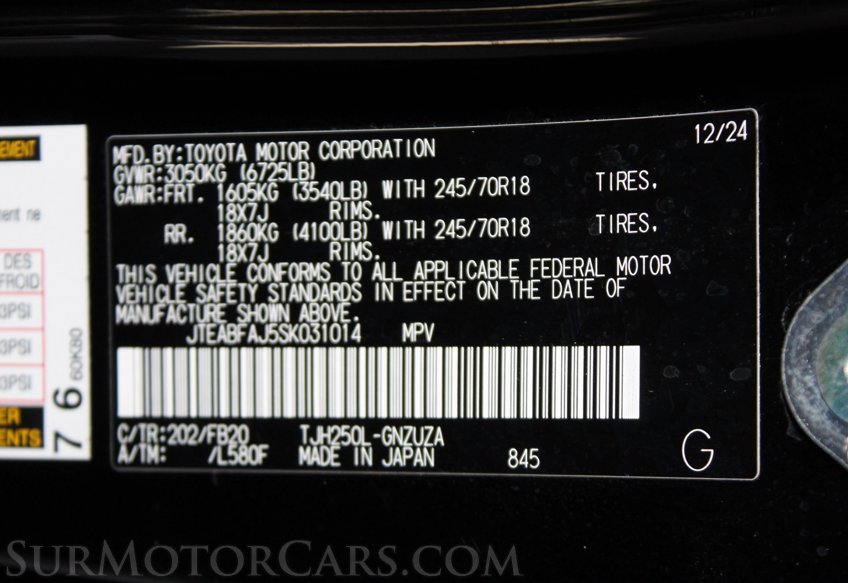 2025 Toyota Land Cruiser - Image 56