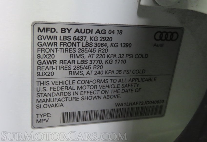2018 Audi Q7 Premium Plus - Image 29