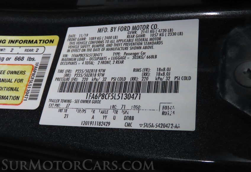 2020 Ford Mustang GT - Image 49