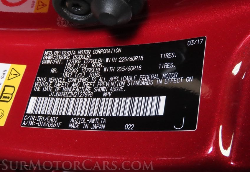 2017 Lexus NX 200t AWD - Image 53