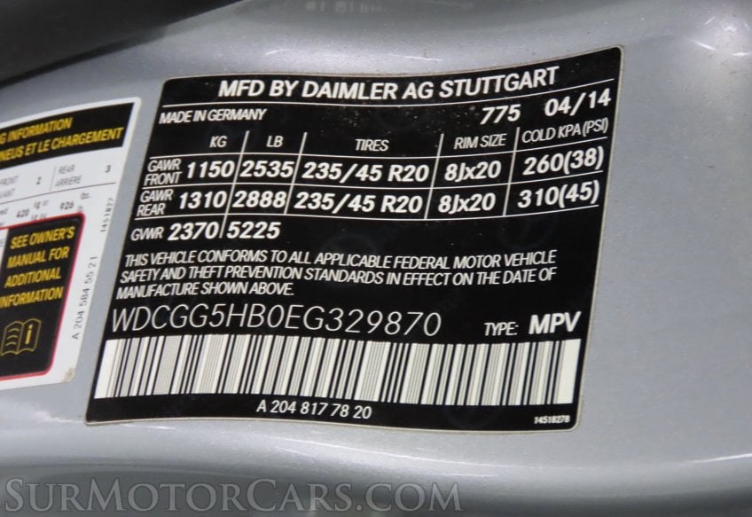 2014 Mercedes-Benz GLK 350W2 - Image 34