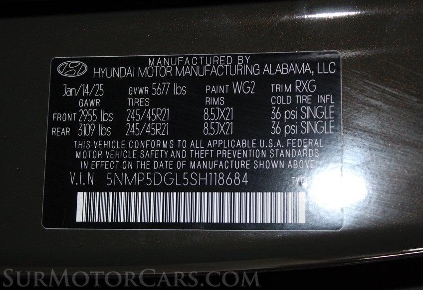 2025 Hyundai SANTA FE - Image 80