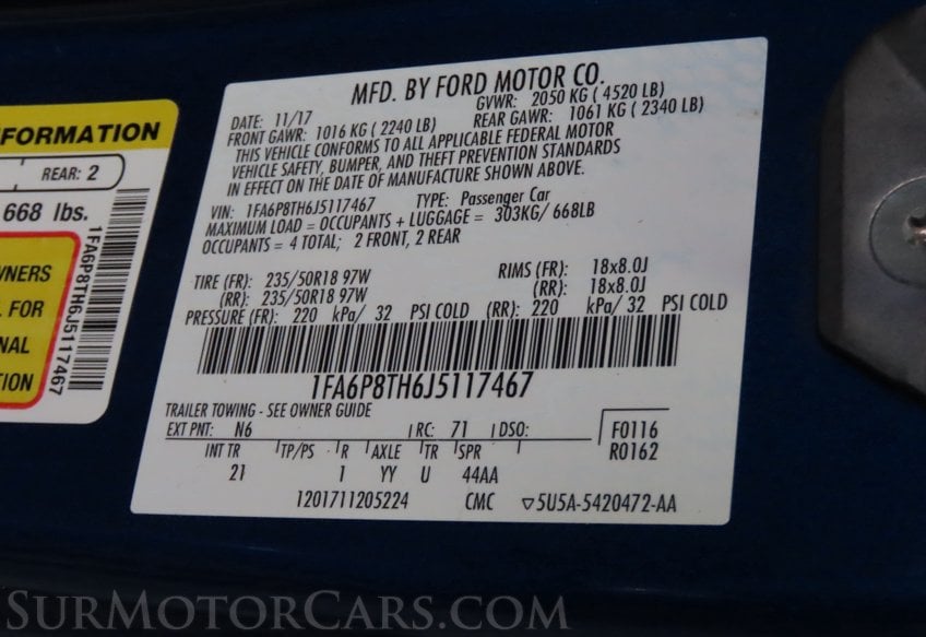 2018 Ford Mustang EcoBoost - Image 37