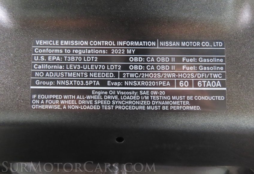 2022 Nissan Pathfinder SV - Image 54